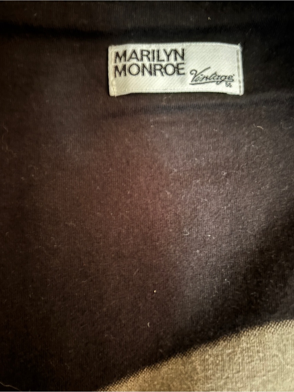 Marilyn Monroe Black Blazer with Graphic Liner - Picture 2 of 6
